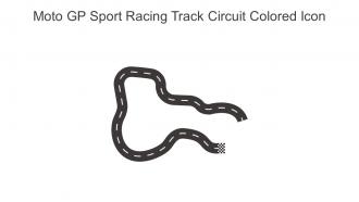 Moto GP Sport Racing Track Circuit Colored Icon In Powerpoint Pptx Png And Editable Eps Format