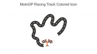 MotoGP Racing Track Colored Icon In Powerpoint Pptx Png And Editable Eps Format