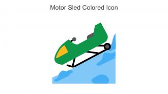 Motor Sled Colored Icon In Powerpoint Pptx Png And Editable Eps Format