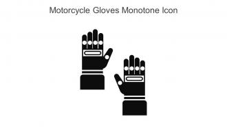 Motorcycle Gloves Monotone Icon In Powerpoint Pptx Png And Editable Eps Format