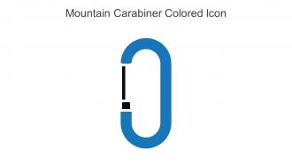 Mountain Carabiner Colored Icon In Powerpoint Pptx Png And Editable Eps Format
