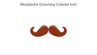 Moustache Grooming Colored Icon In Powerpoint Pptx Png And Editable Eps Format