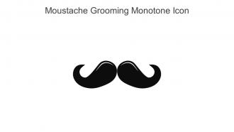 Moustache Grooming Monotone Icon In Powerpoint Pptx Png And Editable Eps Format