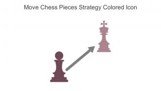Move Chess Pieces Strategy Colored Icon In Powerpoint Pptx Png And Editable Eps Format