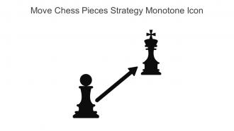 Move Chess Pieces Strategy Monotone Icon In Powerpoint Pptx Png And Editable Eps Format