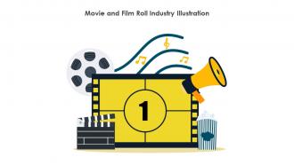 Movie And Film Roll Industry Illustration