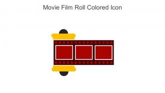 Movie Film Roll Colored Icon In Powerpoint Pptx Png And Editable Eps Format