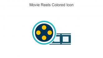 Movie Reels Colored Icon In Powerpoint Pptx Png And Editable Eps Format
