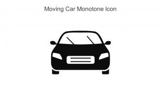 Moving Car Monotone Icon In Powerpoint Pptx Png And Editable Eps Format