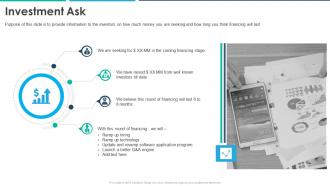 Moz investor funding elevator pitch deck investment ask