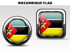 Mozambique country powerpoint flags