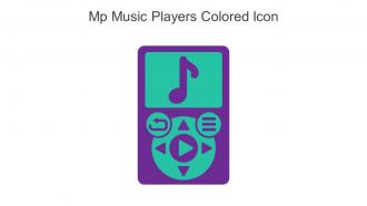 Mp Music Players Colored Icon In Powerpoint Pptx Png And Editable Eps Format