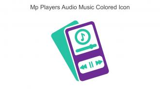 Mp Players Audio Music Colored Icon In Powerpoint Pptx Png And Editable Eps Format