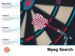 Mpeg search ppt powerpoint presentation gallery clipart cpb