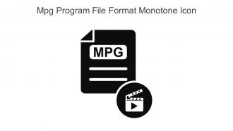 Mpg Program File Format Monotone Icon In Powerpoint Pptx Png And Editable Eps Format
