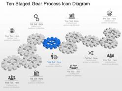 3022296 style variety 1 gears 10 piece powerpoint presentation diagram infographic slide