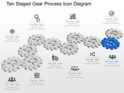 3022296 style variety 1 gears 10 piece powerpoint presentation diagram infographic slide