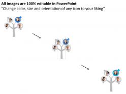 Mu team introduction tree and icons powerpoint template