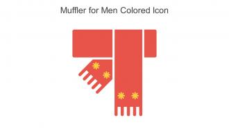 Muffler For Men Colored Icon In Powerpoint Pptx Png And Editable Eps Format