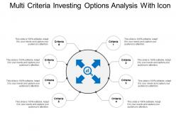 Multi 8 Criteria Investing Options Analysis With Icon