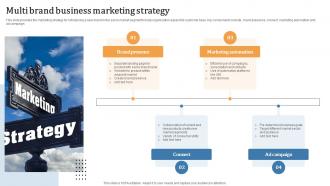 Multi Brand Business Marketing Strategy