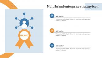 Multi Brand Enterprise Strategy Icon