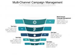 Multi channel campaign management ppt powerpoint presentation styles slides cpb