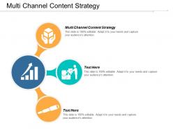 Multi channel content strategy ppt powerpoint presentation icon layout cpb
