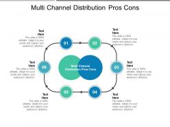 Multi channel distribution pros cons ppt professional graphics tutorials cpb