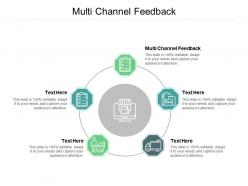 Multi channel feedback ppt powerpoint presentation ideas template cpb