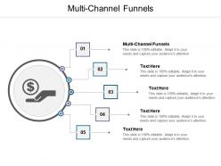 Multi channel funnels ppt powerpoint presentation pictures deck cpb