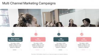 Multi Channel Marketing Campaigns In Powerpoint And Google Slides Cpb