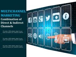 Multi Channel Marketing Combination Of Direct And Indirect Channels