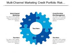 Multi channel marketing credit portfolio risk management operational agility cpb