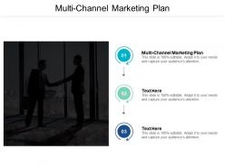 Multi channel marketing plan ppt powerpoint presentation ideas infographics cpb