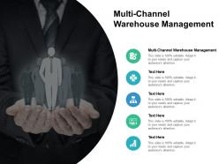 Multi channel warehouse management ppt powerpoint presentation styles pictures cpb