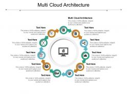 Multi cloud architecture ppt powerpoint presentation infographic template smartart cpb