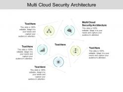 Multi cloud security architecture ppt powerpoint presentation inspiration designs cpb