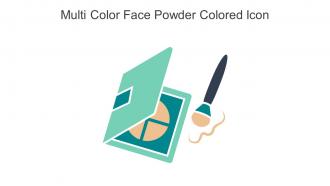 Multi Color Face Powder Colored Icon In Powerpoint Pptx Png And Editable Eps Format