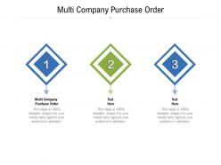 Multi company purchase order ppt powerpoint presentation slides designs download cpb
