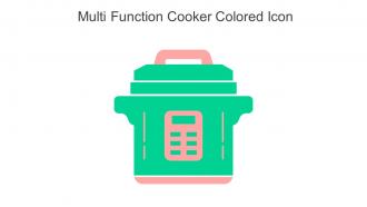 Multi Function Cooker Colored Icon In Powerpoint Pptx Png And Editable Eps Format