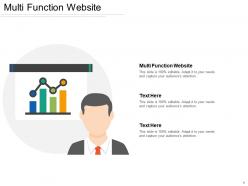 Multi function website ppt powerpoint presentation file design ideas cpb