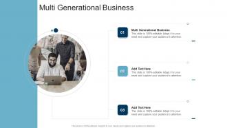 Multi Generational Business In Powerpoint And Google Slides Cpb