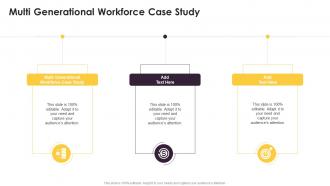 Multi Generational Workforce Case Study In Powerpoint And Google Slides Cpb