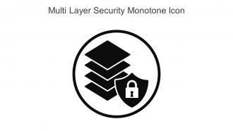 Multi Layer Security Monotone Icon In Powerpoint Pptx Png And Editable Eps Format