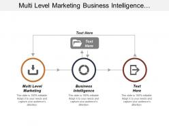 Multi level marketing business intelligence management information systems