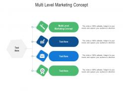 Multi level marketing concept ppt powerpoint presentation file slides cpb