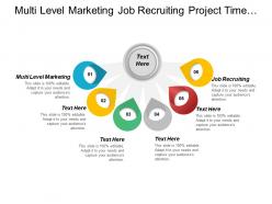 Multi level marketing job recruiting project time management tools