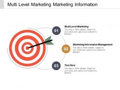 Multi level marketing marketing information management promotion marketing cpb