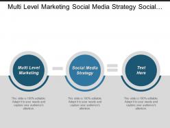 Multi level marketing social media strategy social media management cpb